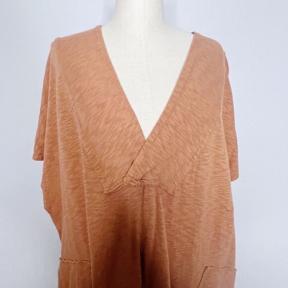 Free People Beach Sunshower Maxi Dress Size S Orange Rust - Picture 8 of 10